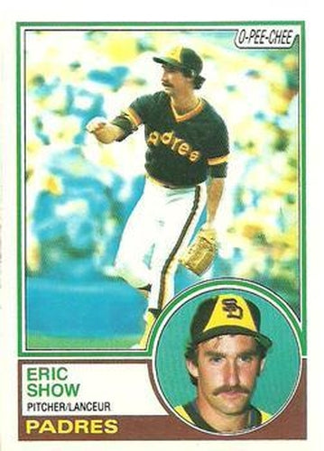 #68 Eric Show - San Diego Padres - 1983 O-Pee-Chee Baseball