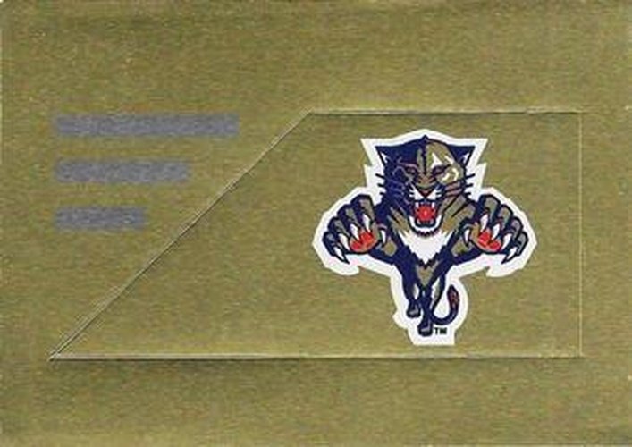 #68 Forida Panthers Logo - Florida Panthers - 1994-95 Panini Hockey Stickers