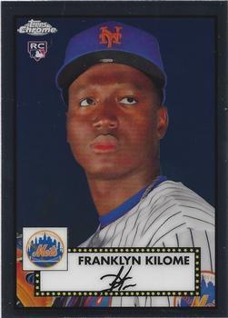 #68 Franklyn Kilome - New York Mets - 2021 Topps Chrome Platinum Anniversary Baseball