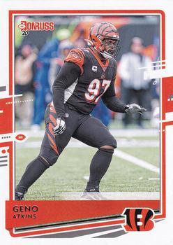 #68 Geno Atkins - Cincinnati Bengals - 2020 Donruss Football