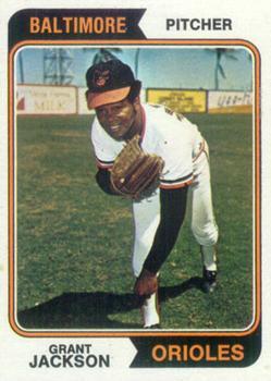 #68 Grant Jackson - Baltimore Orioles - 1974 Topps Baseball