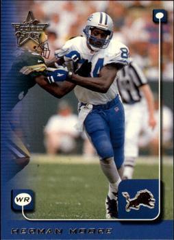 #68 Herman Moore - Detroit Lions - 1999 Leaf Rookies & Stars Football