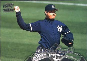 #68 Hideki Irabu - New York Yankees - 1998 Pacific Paramount Baseball