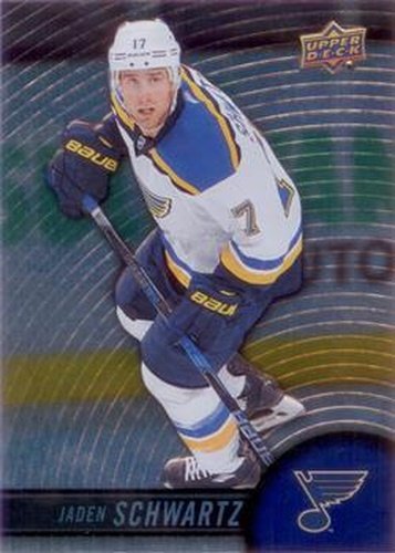 #68 Jaden Schwartz - St. Louis Blues - 2017-18 Upper Deck Tim Hortons Hockey