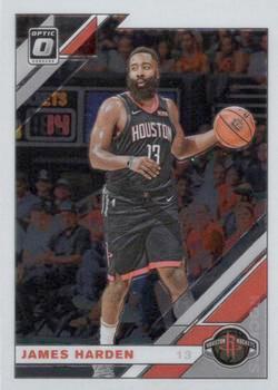 #68 James Harden - Houston Rockets - 2019-20 Donruss Optic Basketball
