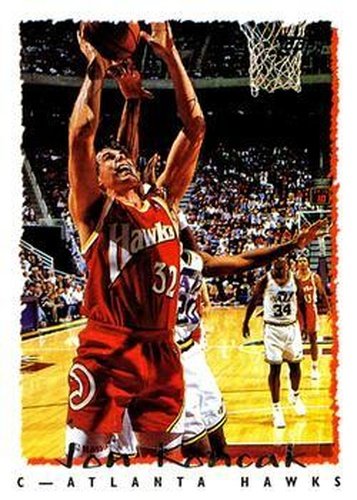 #68 Jon Koncak - Atlanta Hawks - 1994-95 Topps Basketball