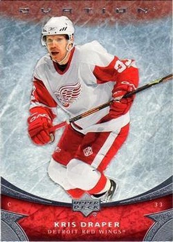 #68 Kris Draper - Detroit Red Wings - 2006-07 Upper Deck Ovation Hockey