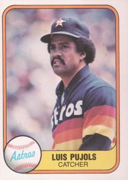 #68 Luis Pujols - Houston Astros - 1981 Fleer Baseball