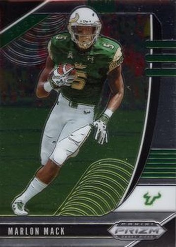 #68 Marlon Mack - South Florida Bulls - 2020 Panini Prizm Draft Picks Football