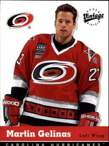 #68 Martin Gelinas - Carolina Hurricanes - 2000-01 Upper Deck Vintage Hockey
