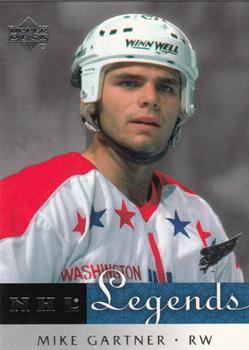 #68 Mike Gartner - Washington Capitals - 2001-02 Upper Deck Legends Hockey