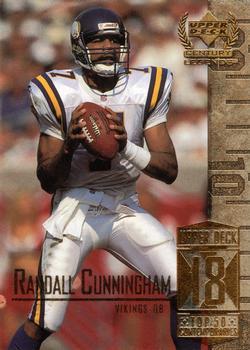 #68 Randall Cunningham - Minnesota Vikings - 1999 Upper Deck Century Legends Football