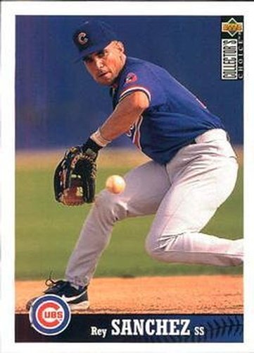 #68 Rey Sanchez - Chicago Cubs - 1997 Collector's Choice Baseball