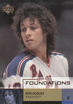 #68 Ron Duguay - New York Rangers - 2002-03 Upper Deck Foundations Hockey