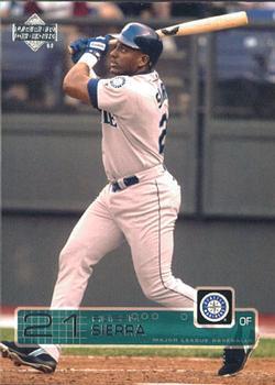 #68 Ruben Sierra - Seattle Mariners - 2003 Upper Deck Baseball