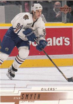 #68 Ryan Smyth - Edmonton Oilers - 2000-01 Upper Deck Hockey
