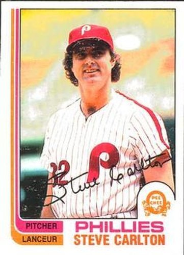 #68 Steve Carlton - Philadelphia Phillies - 1982 O-Pee-Chee Baseball