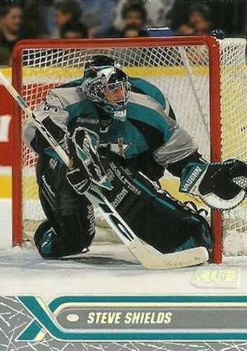 #68 Steve Shields - San Jose Sharks - 2000-01 Stadium Club Hockey