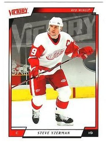 #68 Steve Yzerman - Detroit Red Wings - 2006-07 Upper Deck Victory Hockey