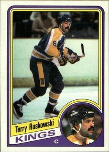 #68 Terry Ruskowski - Los Angeles Kings - 1984-85 Topps Hockey