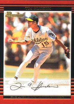 #68 Tim Hudson - Oakland Athletics - 2002 Bowman Baseball