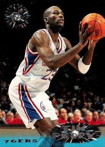 #68 Tim Perry - Philadelphia 76ers - 1995-96 Stadium Club Basketball