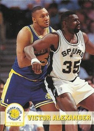 #68 Victor Alexander - Golden State Warriors - 1993-94 Hoops Basketball