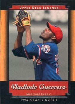 #68 Vladimir Guerrero - Montreal Expos - 2001 Upper Deck Legends Baseball