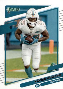 #68 Xavien Howard - Miami Dolphins - 2021 Donruss Football