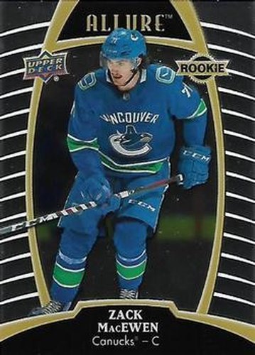 #68 Zack MacEwen - Vancouver Canucks - 2019-20 Upper Deck Allure Hockey