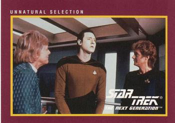 #68 Unnatural Selection - 1991 Impel Star Trek 25th Anniversary