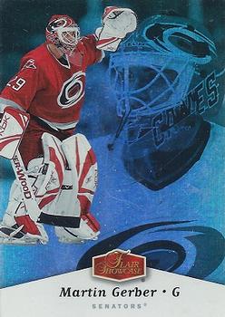 #68 Martin Gerber - Ottawa Senators - 2006-07 Flair Showcase Hockey