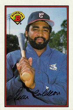 #68 Ivan Calderon - Chicago White Sox - 1989 Bowman Baseball