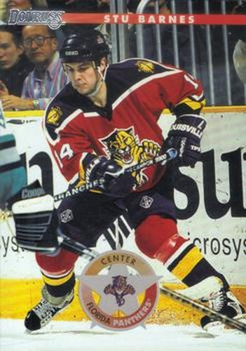 #68 Stu Barnes - Florida Panthers - 1996-97 Donruss Hockey