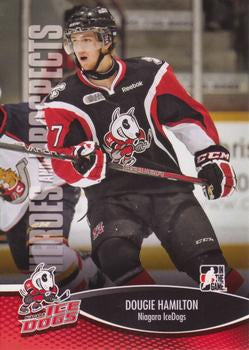 #68 Dougie Hamilton - Niagara IceDogs - 2012-13 In The Game Heroes and Prospects Hockey