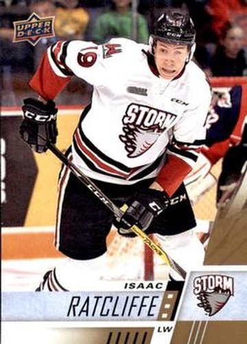 #68 Isaac Ratcliffe - Guelph Storm - 2017-18 Upper Deck CHL Hockey