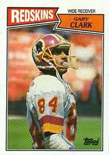 #68 Gary Clark - Washington Redskins - 1987 Topps Football