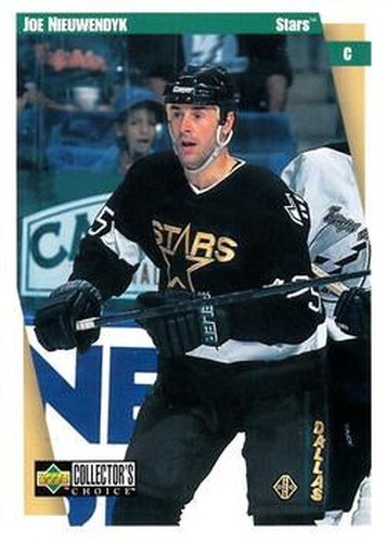 #68 Joe Nieuwendyk - Dallas Stars - 1997-98 Collector's Choice Hockey