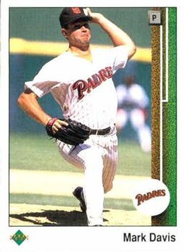 #268 Mark Davis - San Diego Padres - 1989 Upper Deck Baseball