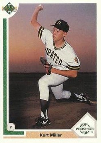 #68 Kurt Miller - Pittsburgh Pirates - 1991 Upper Deck Baseball