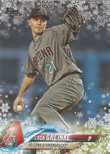 #HMW68 Zack Greinke - Arizona Diamondbacks - 2018 Topps Holiday Baseball