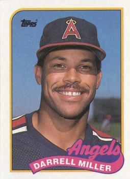 #68 Darrell Miller - California Angels - 1989 Topps Baseball