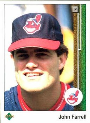 #468 John Farrell - Cleveland Indians - 1989 Upper Deck Baseball
