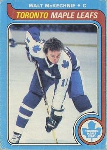 #68 Walt McKechnie - Toronto Maple Leafs - 1979-80 O-Pee-Chee Hockey