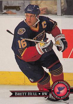 #68 Brett Hull - St. Louis Blues - 1995-96 Donruss Hockey