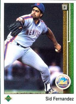 #168 Sid Fernandez - New York Mets - 1989 Upper Deck Baseball