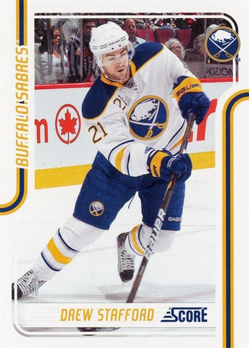 #68 Drew Stafford - Buffalo Sabres - 2011-12 Score Hockey
