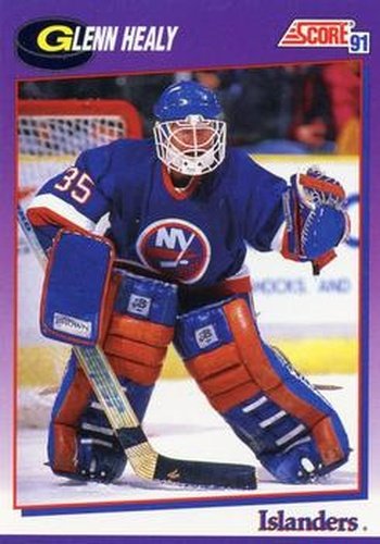 #68 Glenn Healy - New York Islanders - 1991-92 Score American Hockey