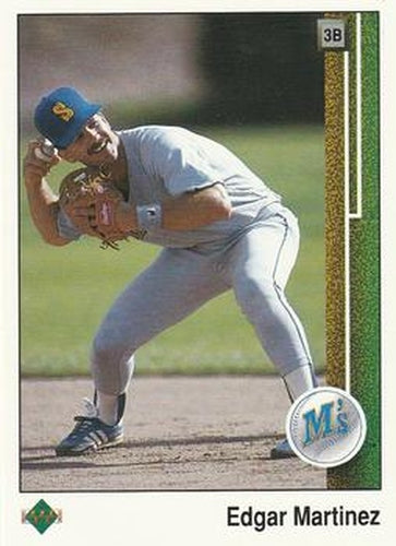 #768 Edgar Martinez - Seattle Mariners - 1989 Upper Deck Baseball