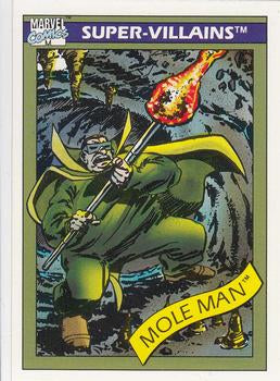 #68 Mole Man - 1990 Impel Marvel Universe